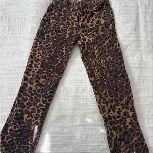 Abercrombie & Fitch Animal Print Leopard Jeans